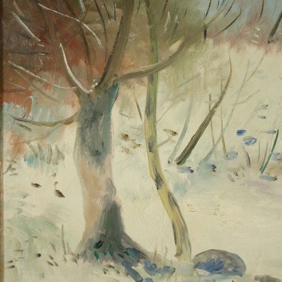 Umberto Lilloni Oil on Canvas 20th Century