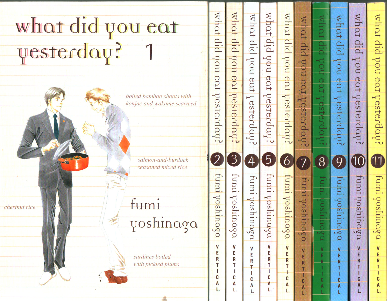Qu'est ce que tu as mangé hier? Série complète (11 vol, Fumi Yoshinaga