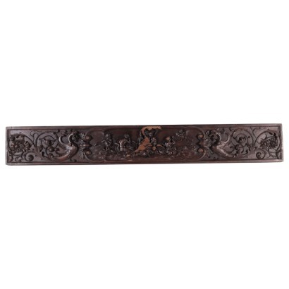 Engraved Walnut Freize Italy 19th-20th Century