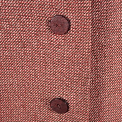 Vintage Brown Coat Wool 1970s-1980s