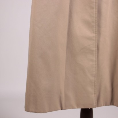 Vintage Burberry Trench Coat Cotton Wool Polyester 1980s