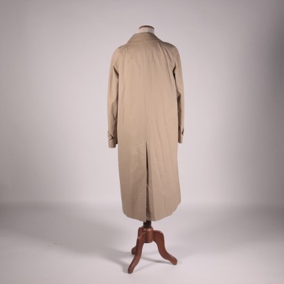 Vintage Burberry Trench Coat Cotton Wool Polyester 1980s