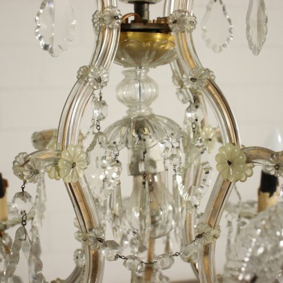 Lustre de style Marie Thèrése Verre Italie '900