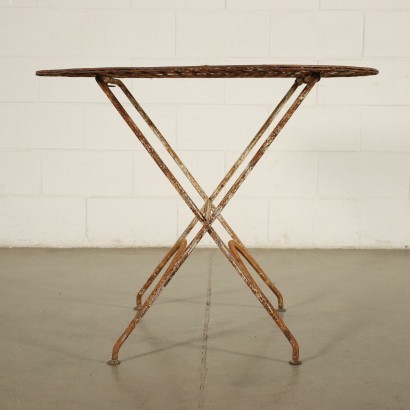 Foldable Table Iron Italy 20th Century