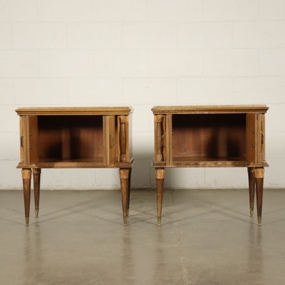 Pair of Empre Revival Bedside Table by La Permanente Mobily Cantù 1900