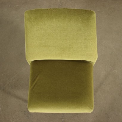 Armchair Foam Fabric Beech Italy 1960s Italian Production