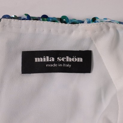abito mila schon, abito paillettes, abito cocktail,Abito Paillettes Mila Schön