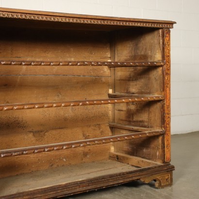 Engraved Chest of Drawers Poplar Silver Fir Walnut Italy 18th Century