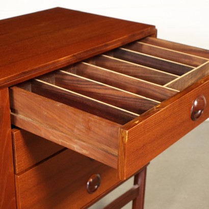 Sideboard Teak Veneer Italy 1960s