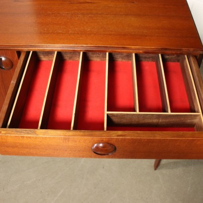 Sideboard Teak Veneer Italy 1960s