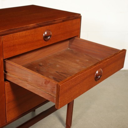 Sideboard Teak Veneer Italy 1960s