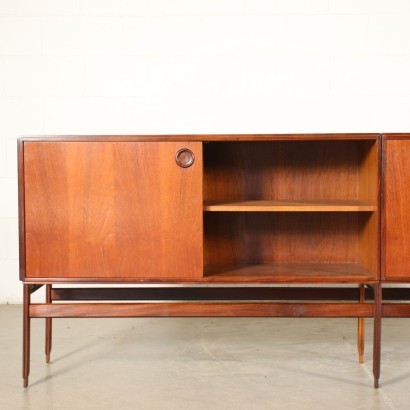 Sideboard Teak Veneer Italy 1960s