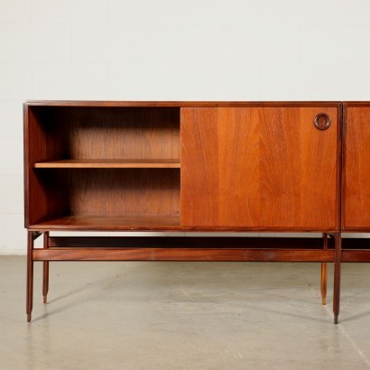 Sideboard Teak Veneer Italy 1960s