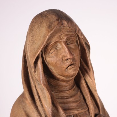 Scultura Lignea Madonna Dolente