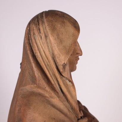 Scultura Lignea Madonna Dolente