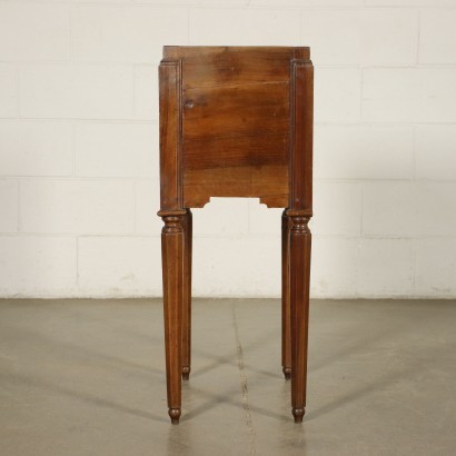 Directoire Bedside Table Walnut Italy 18th-19th Century