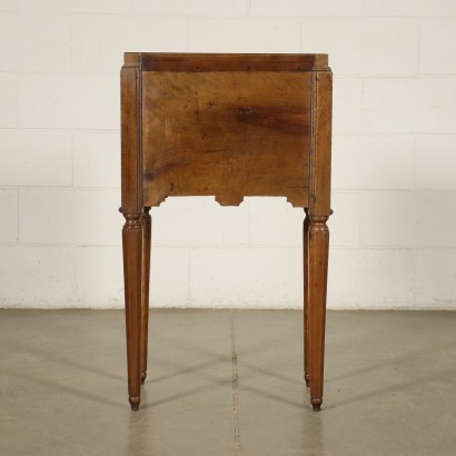 Directoire Bedside Table Walnut Italy 18th-19th Century