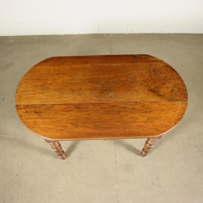 Table Walnut Pine Italy 19th Century