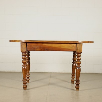 Table Walnut Pine Italy 19th Century