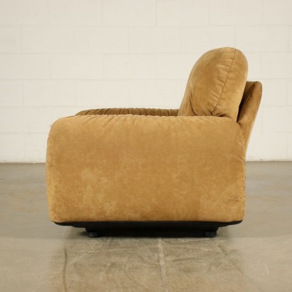 Armchair Foam Fabric Meda Italy 1970s Arrigo Arrigoni