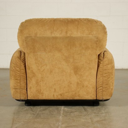 Armchair Foam Fabric Meda Italy 1970s Arrigo Arrigoni