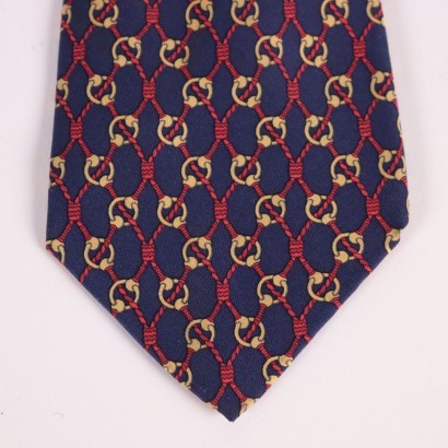 Vintage Hermès 691 OA Tie Silk Paris France