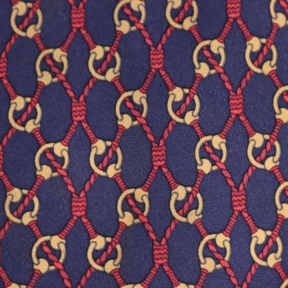 Vintage Hermès 691 OA Tie Silk Paris France