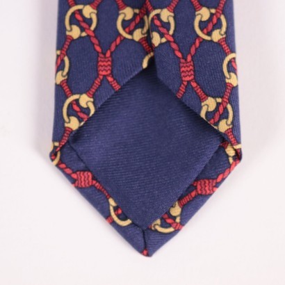 Vintage Hermès 691 OA Tie Silk Paris France