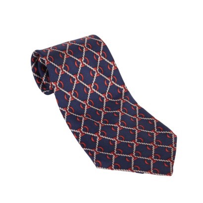 Vintage Hermès 682 OA Tie Silk Paris France