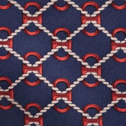 Vintage Hermès 682 OA Tie Silk Paris France