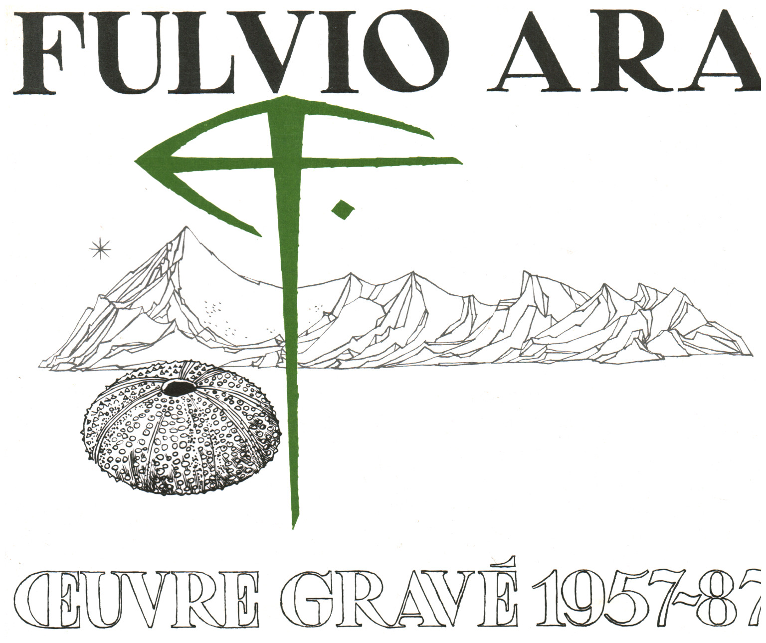 Oeuvre gravè 1957-87, Fulvio Ara