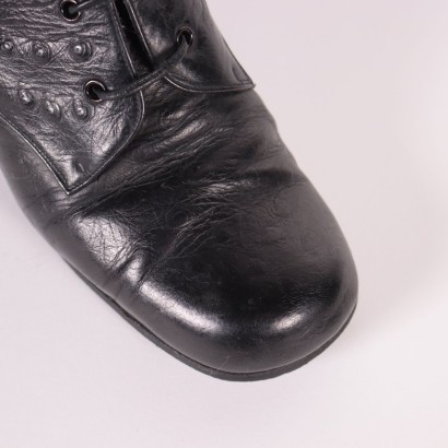 Vintage Boots Leather Italy 1960s