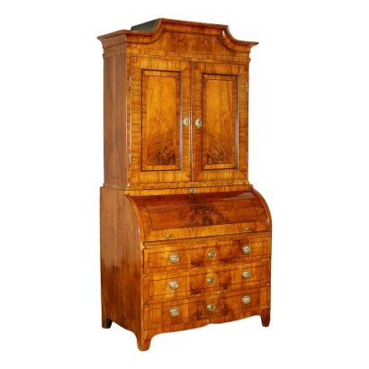 Trumeau Walnut Veneer Austria Second Half 19th Century