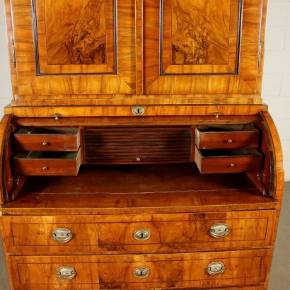 Trumeau Walnut Veneer Austria Second Half 19th Century