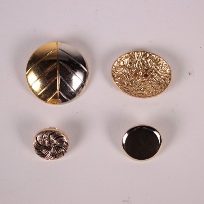 Vintage Gilded Metal Buttons