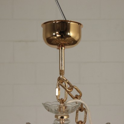 Chandelier In The Style of Maria Theresa Glass Italy 20th Century