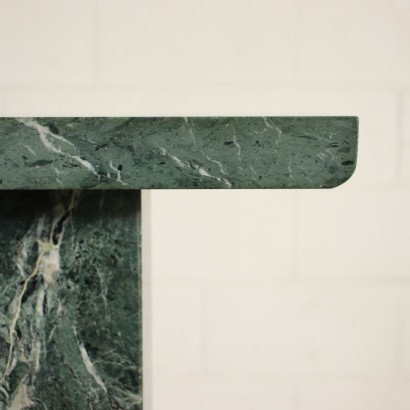 Art Deco Column Green Marble Italy 20th Century