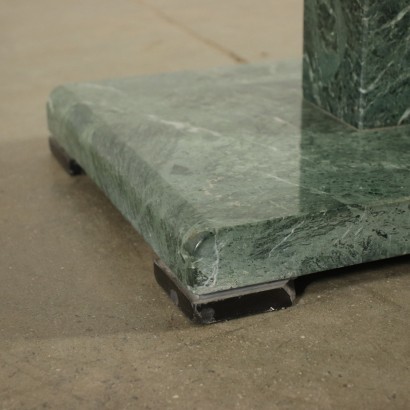 Art Deco Column Green Marble Italy 20th Century