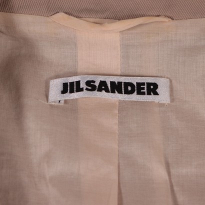 Jil Sanders Tan Suit Cotton Amburgo Germany