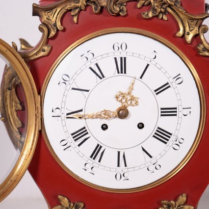 Barocchetto Revival Clock with Shelf Switzerland 20th Century