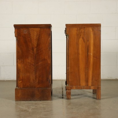 Deux tables de chevet Empire