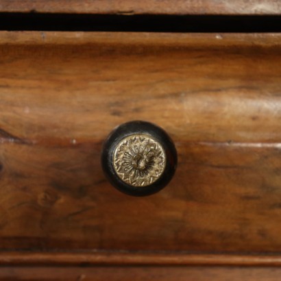 Pair of Charles X Bookcases Walnut Poplar Italy 19th Century