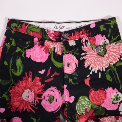 Pantaloni a Fiori Ken Scott