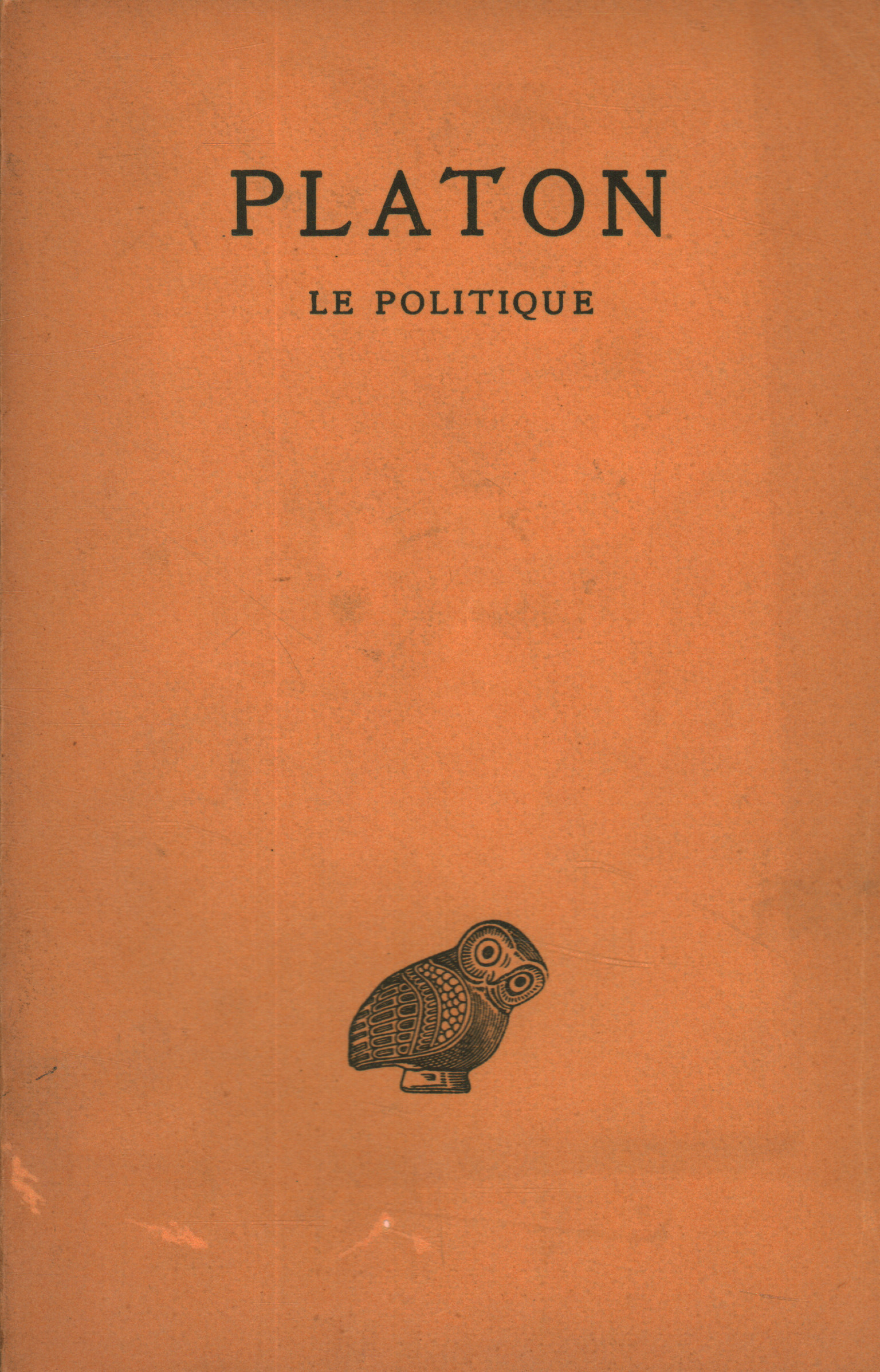 Oeuvres complètes. Tome IX. 1 Partie. Le politiqu, Platon