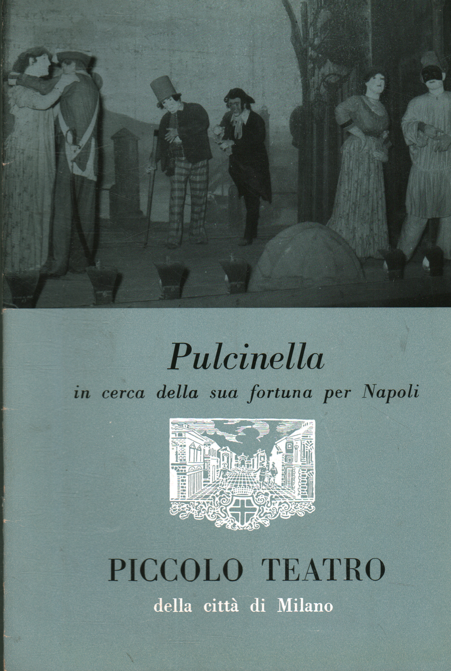 Pulcinella en busca de fortuna para Nápoles, AA.VV