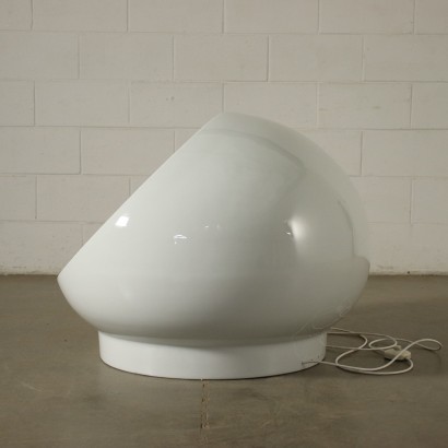 Flower Pot Plexiglass Fiberglass Italy 1960s 1970s