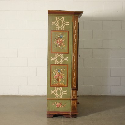 Tall Lacquered Atesino Wardrobe Italy 20th Century