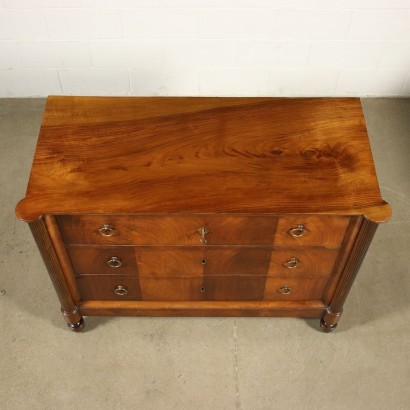 Chest Of Drawers Carles X Walnut Pine Liguria Italy Second Quarter 800