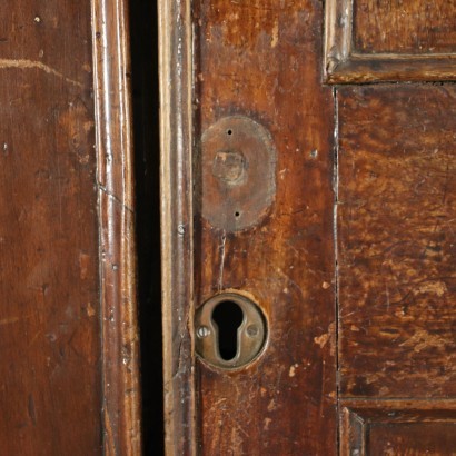 Door Walnut Pine Italy 18th Century