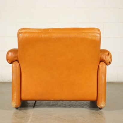 Tobia Scarpa Armchair Foam Leather 1970s